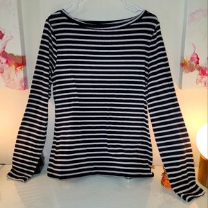 ASOS DESIGN Tall Long Sleeve Striped Tee